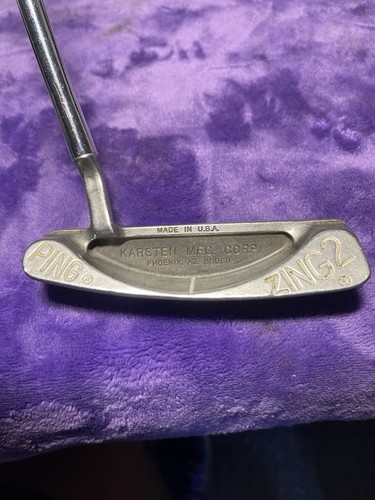 Putter Ping Zing Vintage - 35 Pouces, Droitier (RH) - Modèle Karsten, Fabriqué Aux USA