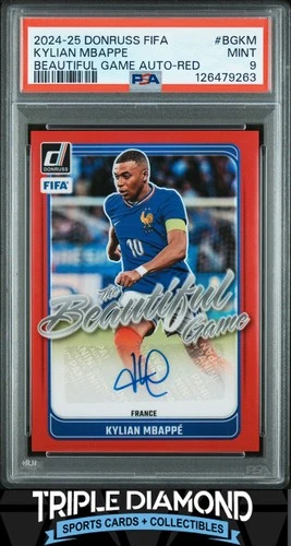 Kylian Mbapp 2024 Donruss Kylian Mbapp #37 Red