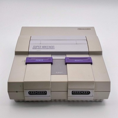 Nintendo Super NES SNS 001 1991 Gray READ