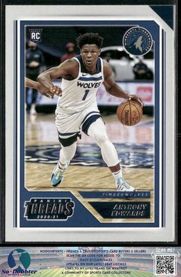 2020-21 Panini Chronicles #87 Anthony Edwards RC Minnesota Timberwolves 7.4B