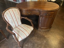 Antique French Style Desk and Chair