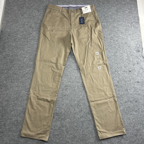 Joseph Abboud Pants Mens 33x34 Khaki Modern Fit Comfort Stretch Chino ...