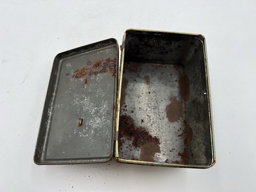 Boîte en Étain Biscuits Doria Orsago Made IN Italy Vide Vintage Used - Photo 12 sur 13