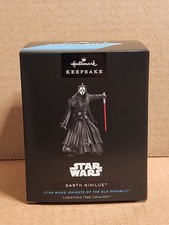 2025 Hallmark Keepsake Exclusive SDCC Star Wars Ornament Darth Nihilus NEW