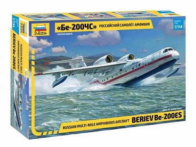 Zvezda 7034 - 1/144 Beriev Be-200ES Multi-Role Amphibious Aircraft - Neu