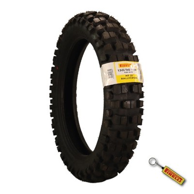 Pirelli MT 21 Rallycross 130/90-18 Rear Motorcycle Tire with Keychain