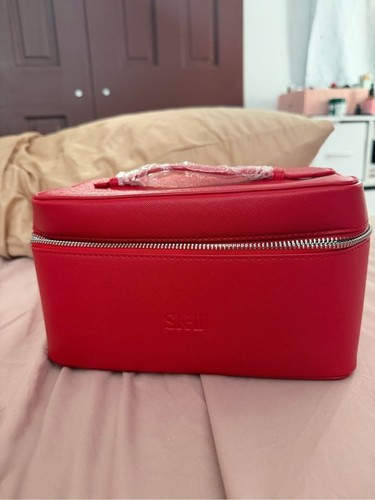 Red SK-II Cosmetic Train Case Cosmetic Bag