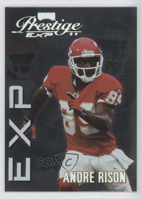 1999 Playoff Prestige EXP Reflections Silver 1646/3250 Andre Rison #EX139 0l1