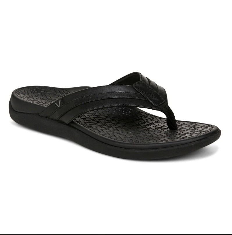 Vionic Men’s Tide II Toe Post Sandals – Casual Comfortable Slip-On Shoes
