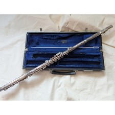 Vintage 1970 Gemeinhardt M3 Flute Elkhart IND Silver Plated Case Serial 306554