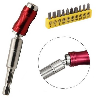 Praktischer Hex Bit Adapter und 10pcs Schnellwechsel Schraubendreher Bit Satz
