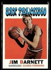 1971-72 Topps Jim Barnett EX/MT to NRMT Set Break #104