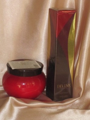 ORIFLAME DIVINE EXCLUSIVE (FRUITY CYPRUS) EDP SPRAY 50 ml.+FREE BODY CREAM -NEW!