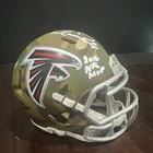 Matt Ryan Atlanta Falcons “2016 NFL MVP” Signed Camo Mini Helmet Beckett Cert