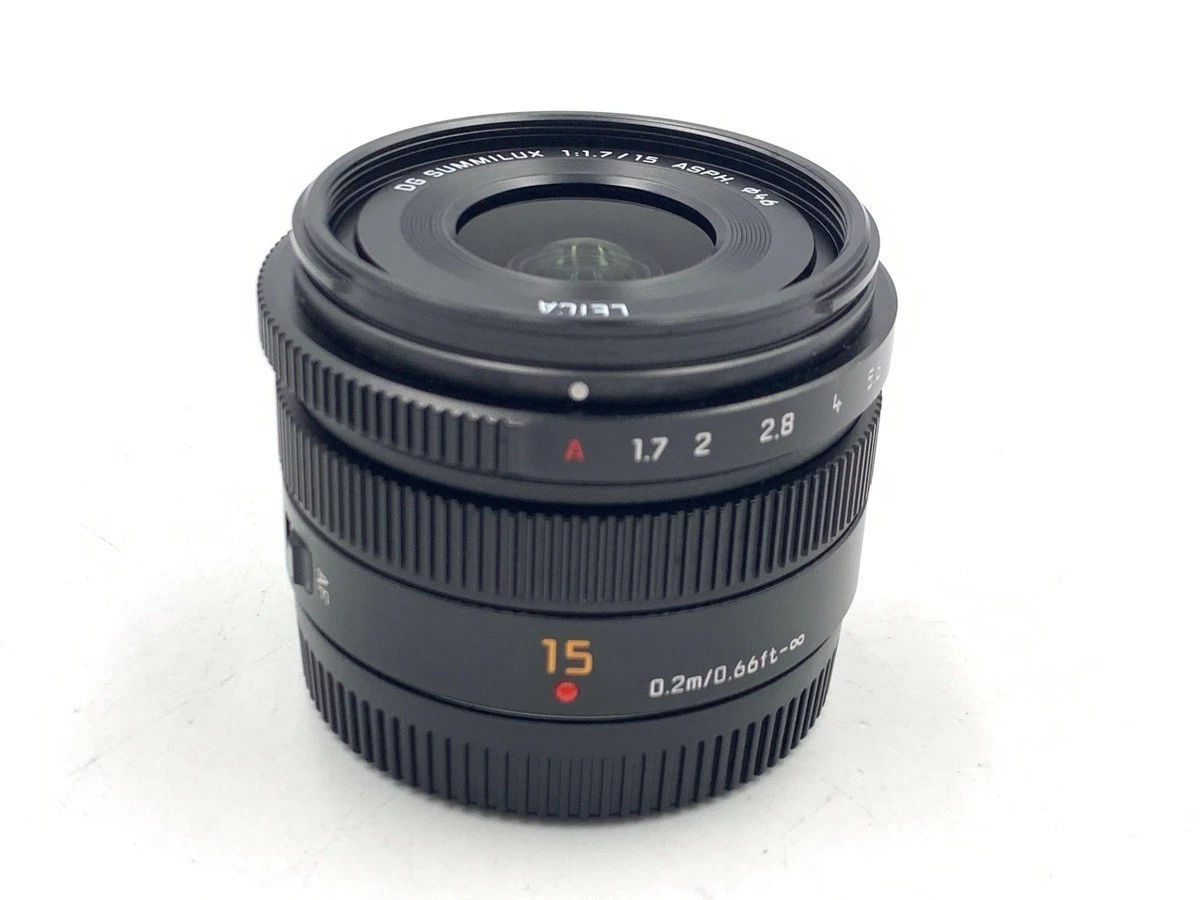Panasonic 15mm f/1.7 Camera Lenses for sale - eBay