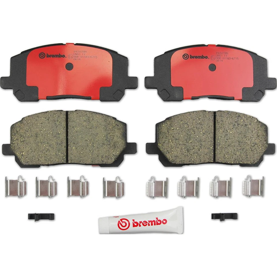 Подходит для Toyota Highlander 2001-2007 годов выпуска передние тормозные диски и керамические тормозные колодки Brembo - Изображение 2 из 4