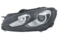 VW Golf VI Bi-Xenon Scheinwerfer Links 08-16 OEM Hella