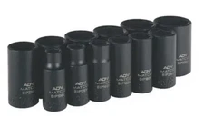 Matco Tools 3/8" Drive  Metric 6 Point Deep Impact Socket Set New SBDP116TA