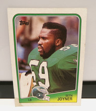 1988 Topps #245 Seth Joyner Eagles Rookie Card