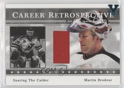 2003-04 In the Game-Used Signature Series 1/1 Martin Brodeur #CR-11B HOF 2d8