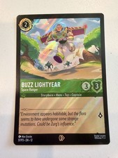 Disney Buzz Lightyear Space Ranger Foil Promo 57/P3 Lorcana Card AMC Movie Promo