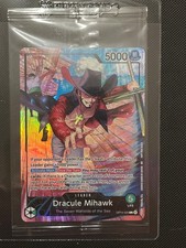2026 One Piece PSA Magazine Promo #OP14-020 Dracule Mihawk Sealed