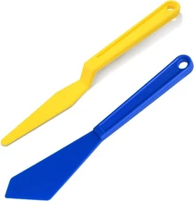 Window Tint Tool Includes Long Handle Shank Gasket Squeegee and Corner Chisel