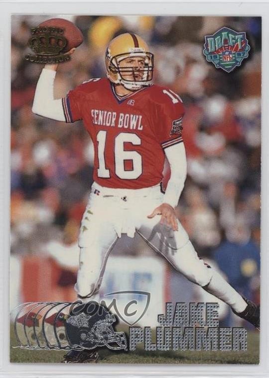 1997 Pacific Crown Collection Silver Jake Plummer #442 Rookie RC 0q3