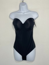 NWD Wacoal Women's 40C Red Carpet Strapless Shaping Bodybriefer 801219 Black