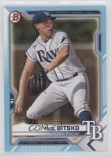 2021 Bowman Prospects Sky Blue Border 309/499 Nick Bitsko #BP-143 ng3