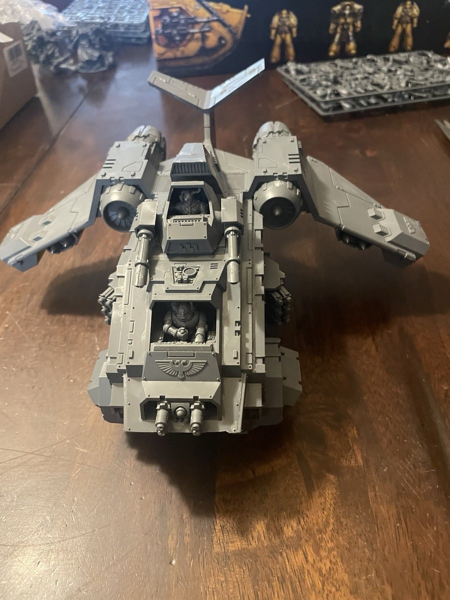 40k Space Marine Stormraven Gunship. S9 | eBay