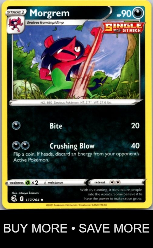 Morgrem 177/264 Fusion Strike koizumi