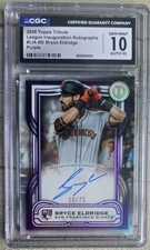 2026 Topps Tribute Bryce Eldridge Auto /75 CGC 10!