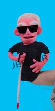 Muppetstyle "The Blind Guy" 1 of a kind (see video!) Professional puppet