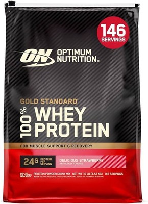Optimum Nutrition 100% Gold Standard Whey 4,53kg - Delicious Strawberry