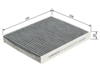 Filter Innenraumluft FüR BMW ROLLS-ROYCE 5 Gran Turismo Touring 6 Cabriolet