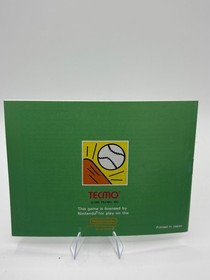 Bad News Baseball NES Manual