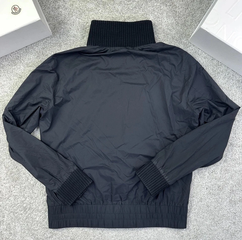 "Moncler Giubboto Cárdigan Talla 4 (L) Se Ajusta De Gran Tamaño 24"" Pit to Pit 28"" Longitud" Foto 3 de 4