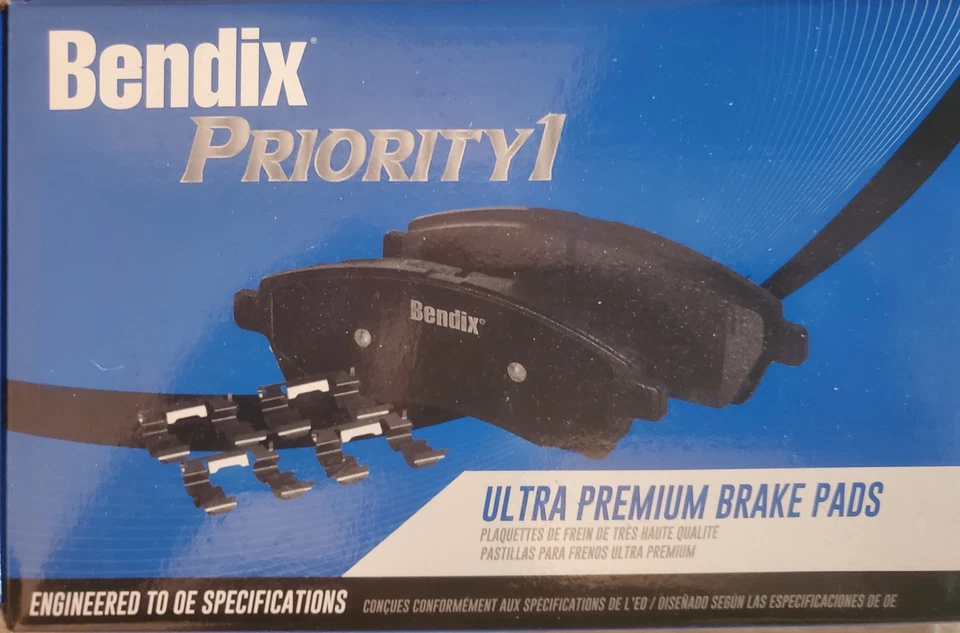 Juego de pastillas de freno traseras de cerámica Hyundai Elantra Accent Ionic Kia Rio Optima 2011-23 Foto 4 de 4