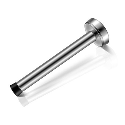 8 Inch Long Door Stop, Stainless Steel Extra 8 Inch, Silver 