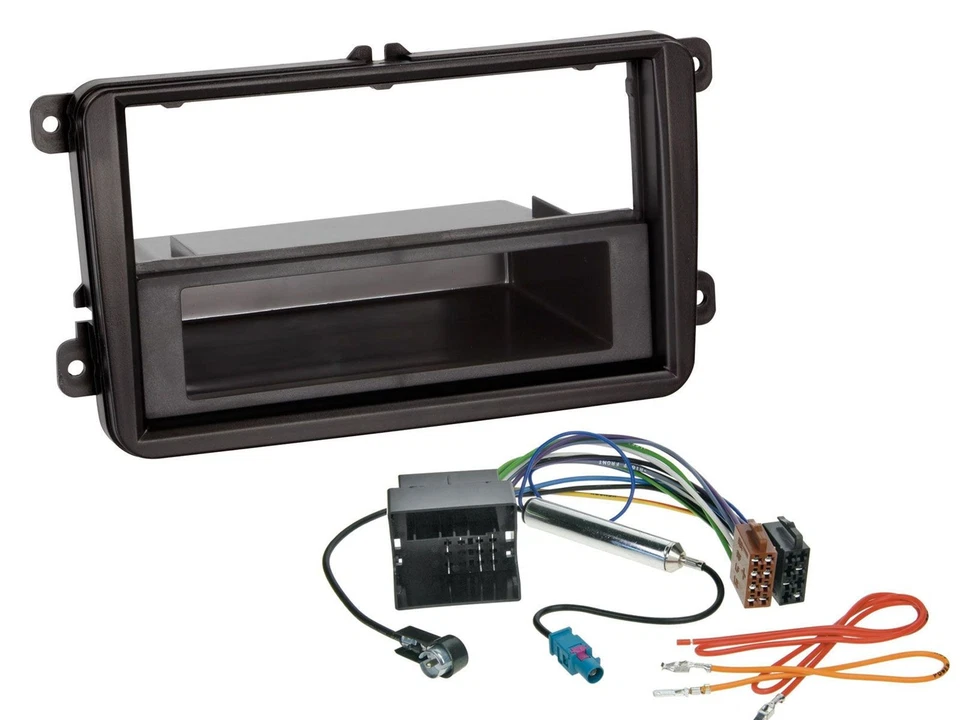 JVC Bluetooth MP3 USB DAB Autoradio für VW Sharan ab 10 Tiguan ab 07 Touran ab 0 - Bild 3 von 4