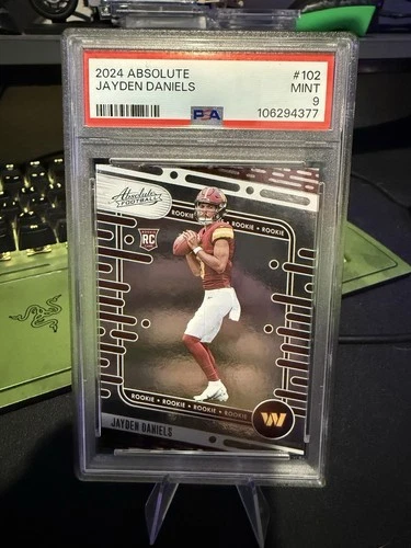 2024 Panini Absolute - Rookies Jayden Daniels #102 (RC) PSA 9