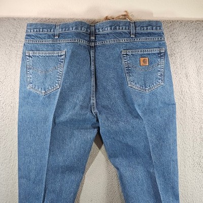 Carhartt B18-DST Mens Traditional Fit Straight Leg Jeans Dark