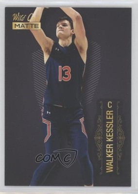 2022-23 Wild Card Matte Draft Black Walker Kessler #MB-75 Rookie RC 11pj