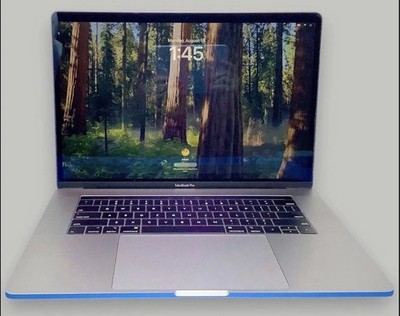 MacBook Pro 15  A1990 (New Battery) i7 2.6GHz 16GB 512GB TouchBar No-Audio Read.