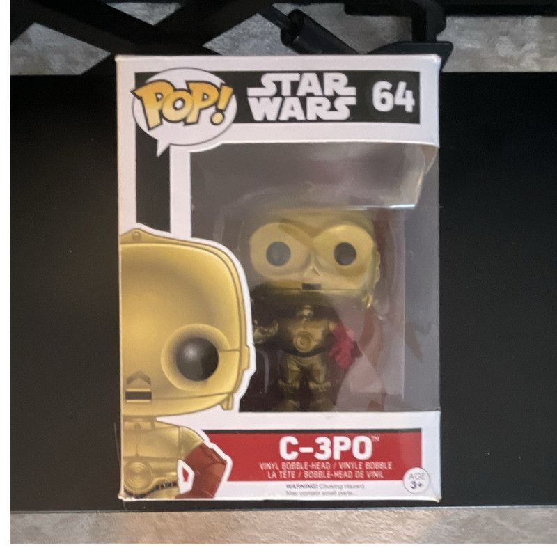 Funko Pop! Vinyl C-3PO Star Wars #64 Bobblehead Figure Original Unopened