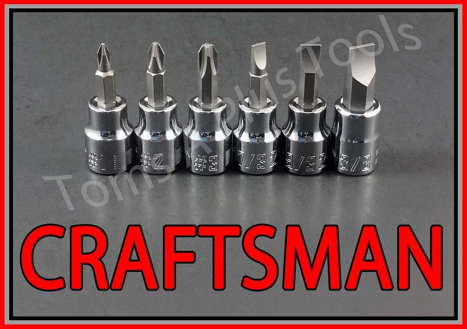 CRAFTSMAN TOOL 27pc SAE METRIC MM Hex Allen Torx key ratchet wrench socket set - Image 4 of 4