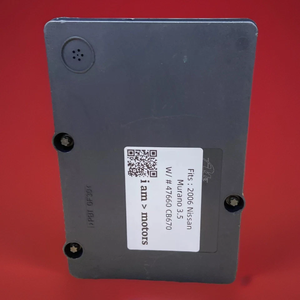 Refurbished ABS Brake Pump Module 2006 Nissan Murano 3.5 | 47660 CB670 - Imagem 3 de 4