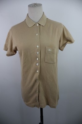 BURBERRY LONDON POLOSHIRT DAMEN GR. M T-SHIRT DAMEN ITALIEN CASUAL VINTAGE