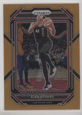 2023 Panini Prizm WNBA Orange Prizm /99 Kiah Stokes #34